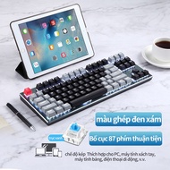 Bluetooth Mechanical Keyboard 87 Wireless bluetooth Key Three Phalet Modes Gaming Computer Keyboard