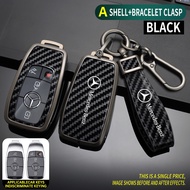 ปลอกกุญแจ For Mercedes Benz AMG W205 W205C W203 W210 W211 เคสกุญแจรถยนต์  W124 W202 W204 CLA GLA GLK AMG GLC C C200