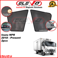 ELEVO Isuzu NPR Pro Lorry Magnetic Custom Fit Sunshade Magnet Shade Sun Protection 4pcs