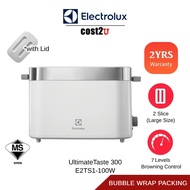 Electrolux 2 Slice Toaster with 7 Heat Levels | E2TS1-100W BT-G02 (Bread Toaster Pembakar Roti 烤面包机)