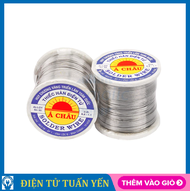 Chì hàn (thiếc hàn) Á Châu 0.8 Sn50 Pb50 xanh dương (150g)
