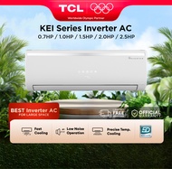 TCL KEI Series Inverter Aircon Split-type Air Conditioner (5D DC Inverter, Titan Gold Technology, 5-
