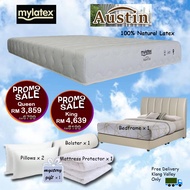Mylatex Austin Mattress BUY 1 FREE 7 Goodies PROMOTION. Available with free delivery in Klang Valley only.