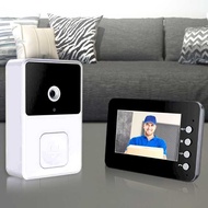14cm Video Intercom Doorbell with Screen Home HD Video Smart Video Video Wireless HD Wireless Doorbe