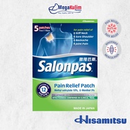 Salonpas Pain Relief Patch 5pcs