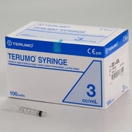 Terumo Syringe 3cc/ml (100 units)