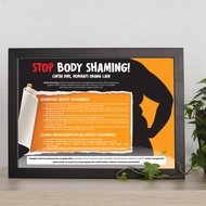Poster Alat Peraga Edukasi Anti Bullying Stop Perundungan Perilaku Fisik Lisan Sosial Cyberbullying 