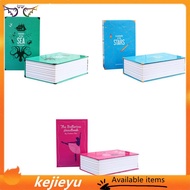 [kejie] Dictionary Book Safe Storage Box, Hidden Safe with 3 Digital Combination Lock, Anti-Theft Safe Secret Box
