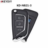 5pcs KEYDIY NB21-3 NB21-4 รถรีโมทกุญแจ 3/4 ปุ่ม KD กุญแจรถสําหรับ KD900/KD-X2 Key Programmer NB Seri