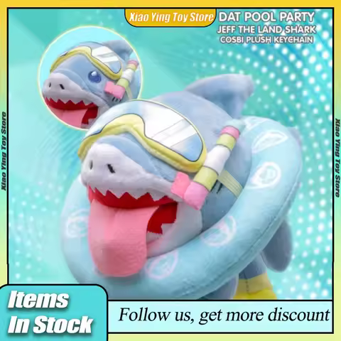 Orginal Marvel Jeff The Land Shark Cosbi Serise Blind Box Spiderman Dr. Strange Fun Shark Collection