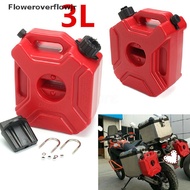 Frmy Motorcycle 3l PORTABLE Jerry Can Gas Plastic Car Fuel Tank Petrol Atv Utv Gokart