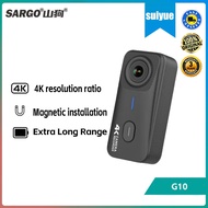 Sargo G10 Sports Thumb Fishing Camera Motorcycle Riding Recorder 4K HD 360 Panoramic Helmet Camera