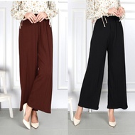 Women Pants Palazo Pleated Long Pants Pleated Palazo Straight Cut Palazo
