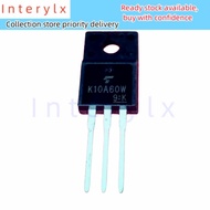 5pcs K10A60W TO-220F TK10A60W 10A60 10A60W TO-220 600V 9.7A N-channel MOSFET guaranteed quality on s