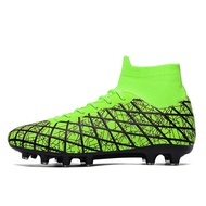 Soccer Cleats Football Shoes New Style Turf Studs Plus Size Long Studs Football Boots FG TF 6W17