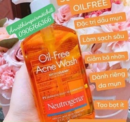 [MỚI VỀ DATE 2026]Sữa Rửa Mặt Ngừa Mụn Neutrogena Oil-Free Acne Wash 269ml - Mỹ