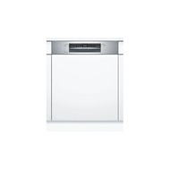 BOSCH Series 4 Semi-integrated Built-in Dishwasher 60 cm Stainless steel SMI4HCS48E
