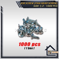 Job Screw (Pan Head Self Tapping Screw) 1000pcs