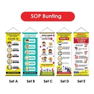 SOP BUNTING / BANNER 2FT X 6FT ONLY