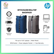 HP Laptop Backpack Pavilion Rolltop 15.6" Grey