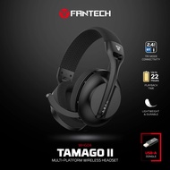 Fantech WHG04 TAMAGO II Multi-Platform Wireless Gaming Headset – Black (Tri-Mode Connection / Up to 