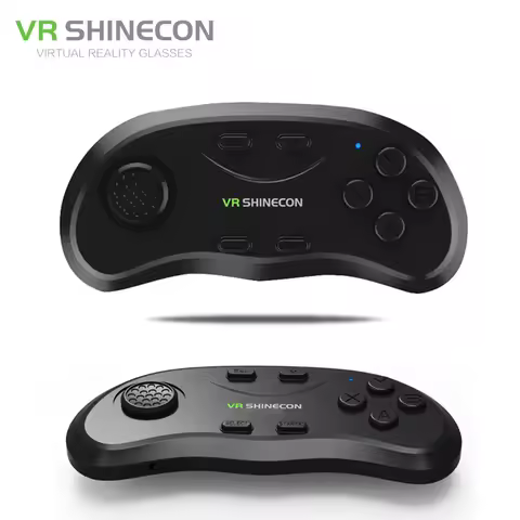 Shinecon Universal VR Controller Wireless Fit For Bluetooth Remote Joystick Gamepad Music Selfie 3D 