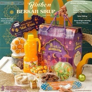 Binbon Berkah Eid al-Fitr Hampers Package 4+1 Dry Cake Syrup