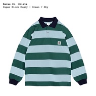 Ryns Super Block Rugby/Polo Shirts - Green Sky