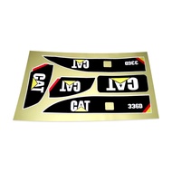 Sticker Set for Huina 580 1580 TR-211m 23 Channel RC Excavator Amewi 1:14 Decals