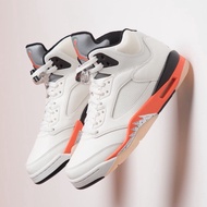 R 'Daigou Jordan 5 Shattered Backboard Retro Rukawa Kaede White Orange Black 1060-100