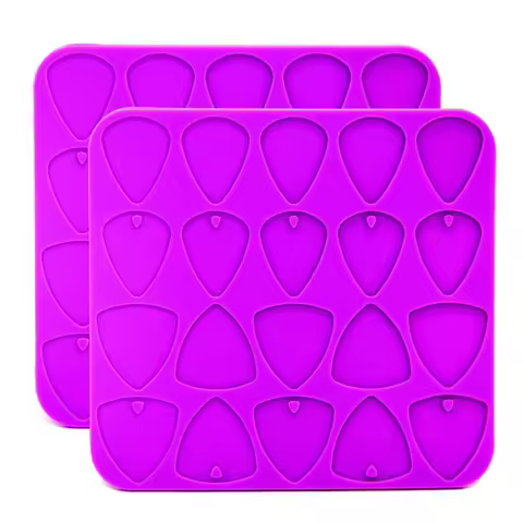 Silicone Guitar Pick for Case Molds for Resin Casting Musical Epoxy Resin Molds