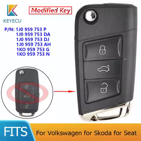 KEYECU for Volkswagen for Skoda for Seat 1J0 959 753 AH / DJ / DA / P, 1KO 959 753 G / N New Golf 7 