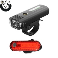 Rechargeable High Brightness Road Bike Light Light Smart Sensor Can Adjust Bike Light Waterproof Front Light in 4 Levels | 4 Kinds of Bike Light Modes Tail Light, IPX5 Wate OUYOU