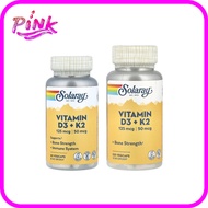 Solaray Vitamin D3 + K2