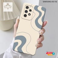 HP Samsung Galaxy A53 5G Case - Rajacase - Samsung A53 5G casing - Abstract Softcase Motif - Cellpho