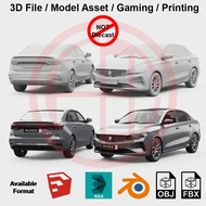 Sketchup | 3DsMax | Blender 3D -  Proton S70 3D Model Asset