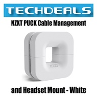 NZXT PUCK Cable Management and Headset Mount - White
