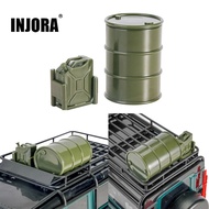 INJORA Simulasi Plastik Tangki Minyak untuk Kereta RC Crawler 1/18 1/24 TRX4M SCX24 FCX24 Enduro24