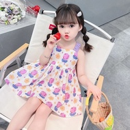 Girls Dress Western Style Girl Baby Style Children's Wear Heaven Wear Sling Skirt 9.27