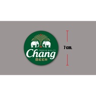 sticker pvc chang beer Genuine Waterproof Offset Work Sunscreen