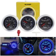 【ITSOK】AUTO METER BLOWER BOOST 35PSI 60PSI METER 4X4 DIESE CAR GAUGE BLACK BLUE LINE V6