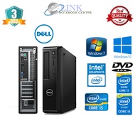 (Refurbished) i5 or i3 2rd or 4th Generation DELL VOSTRO 260S / 3800 SFF / INTEL I3 I5 2rd or 4th GE