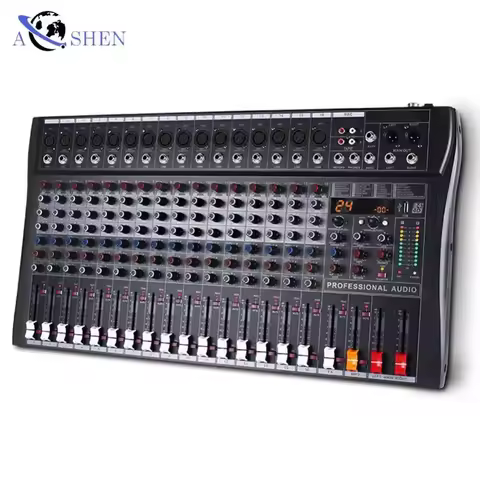 16 Channel Soundcraft Audio Mixer for Stage Singing Performance Mixing Console Audio Mixer Professio