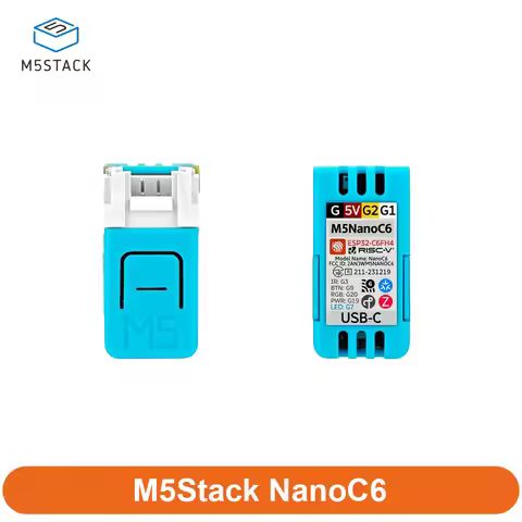 M5Stack NanoC6 Development Board ESP32-C6FH4 Dev Kit Built-in Infrared Transmitter Low Power Consump