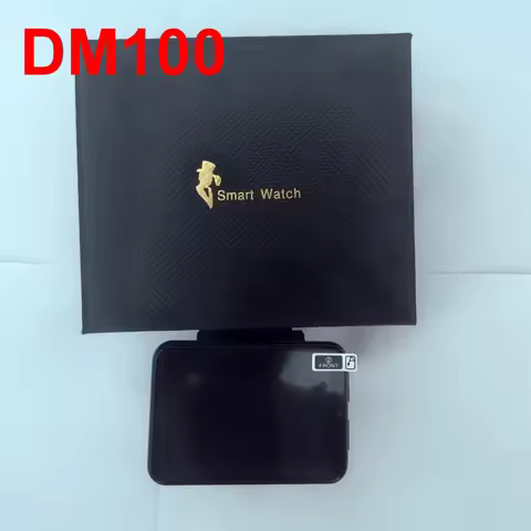 2.86inch 4G LTE 3GB 32GB Android 7.1 OS DM100 4G Smart Watch Men Women 640*480 Resolution 2700mAh Ba