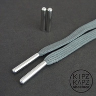 KIPZKAPZ TPM1 Silver - Metal Tips / Aglets / Tipping / Shoelace Ends
