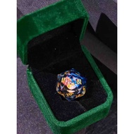 Resin Glitter D20 Twenty-Sided Dice Dungeon and Dragon Set Dice DND Multi-Sided Dice COC Running Gro