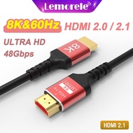 Lemorele HDMI Cable 8K 4K Hdmi To Hdmi Cable 2.1 Hdmi Extension Cable
