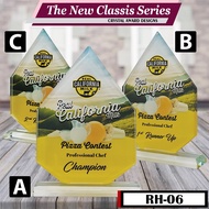 Crystal Award Plaque/Appreciation Plaque/Sales Achievement Plaque/Employee Award Plaque/Service Awar