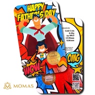 MOMAS 0.10g 999.9 Gold Bar (Emas 999.9) - Happy Father's Day